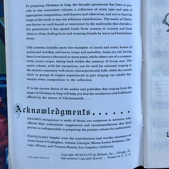 Set of 4 vintage Christmas song books - Picture 5 of 8